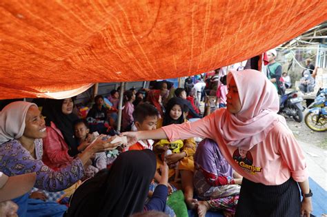 Mak Ganjar Jabar Berikan Kebahagiaan Untuk Korban Gempa Bumi Cianjur