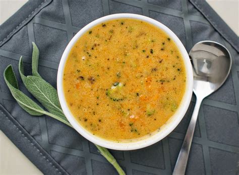 Healthy Tasty Simple Eating Creamy Sweet Potato Broccoli Soup