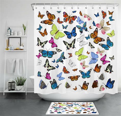 Revamp Your Bathroom With A Splash Of Color Vibrant Butterfly Shower