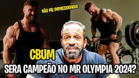 REAGINDO AO FÍSICO E TREINO DO CBUM RUMO AO MR OLYMPIA 2024 YouTube