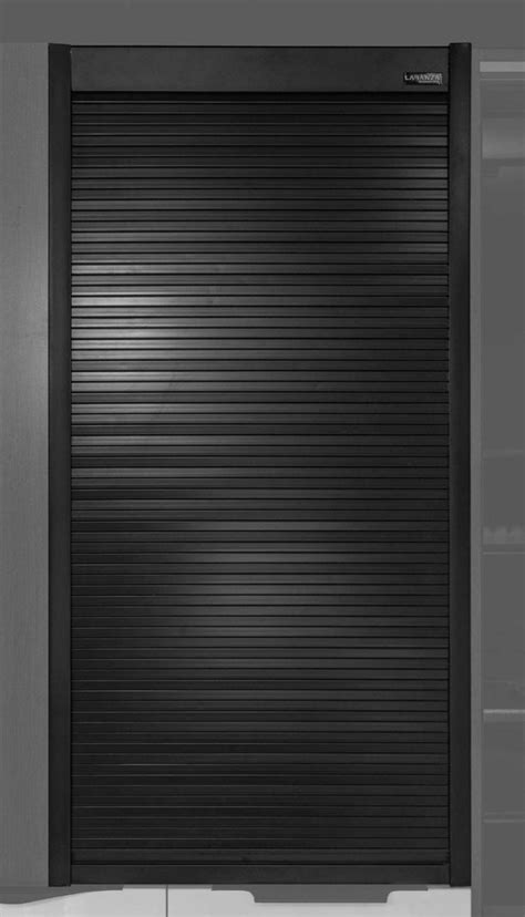 Black Laranza PVC Modular Kitchen Rolling Shutter Size Dimension 8x3