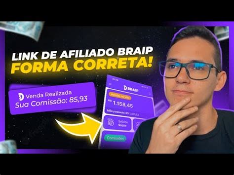 Como Divulgar Link de Afiliado da Braip NUNCA MAIS PERCA COMISSÕES