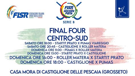 Serie B Final Four Centro Sud Roller Matera X Startit Prato