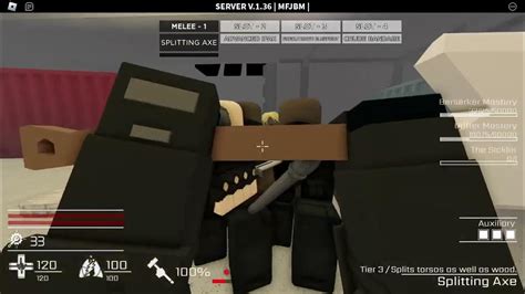 Berserker Experience Roblox Decaying Winter Youtube