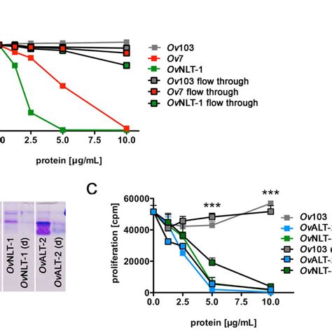 Suppression Of Ova Specific T Cell Proliferation By Proteinase K