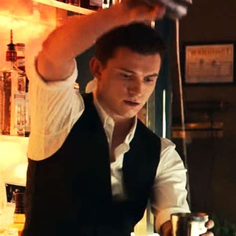 Tom Holland Secretly Worked As A Bartender It Was Fun I Had A Good