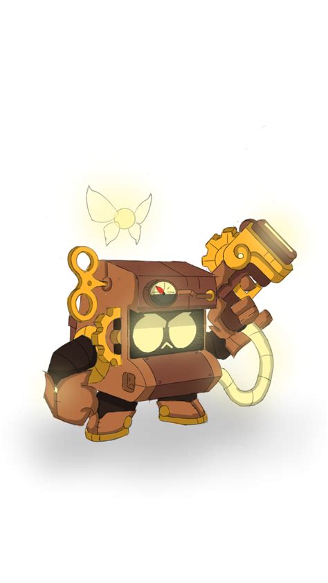 [SKIN IDEA] Steampunk 8-BIT (Completed) - Brawlstars | Graffiti doodles ...