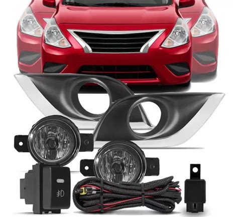 Kit Farol Auxiliar Nissan Versa Frete Gr Tis