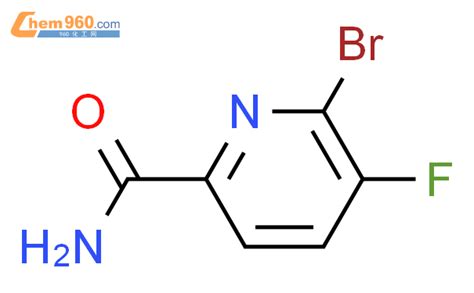 1416712 39 4 6 Bromo 5 fluoro 2 pyridinecarboxamide化学式结构式分子式mol