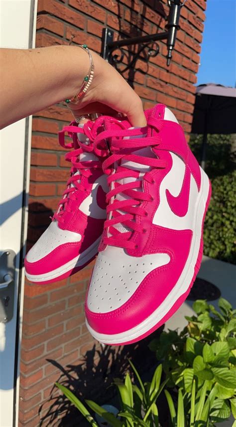 Nike Dunk Pink Prime Preppy Shoes Cute Nike Shoes Hot Pink Shoes