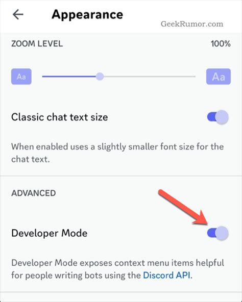 How To Enable Developer Mode In Discord