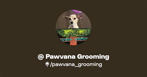 Pawvana Grooming Instagram Tiktok Linktree