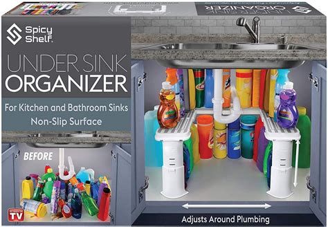 Buy Spicy Shelf Expandable Under Sink Organizer And Storage I Bathroom