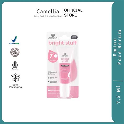 Jual Emina Bright Stuff Face Serum Ml Shopee Indonesia