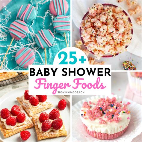 Delicious Baby Shower Finger Foods For Your Celebration