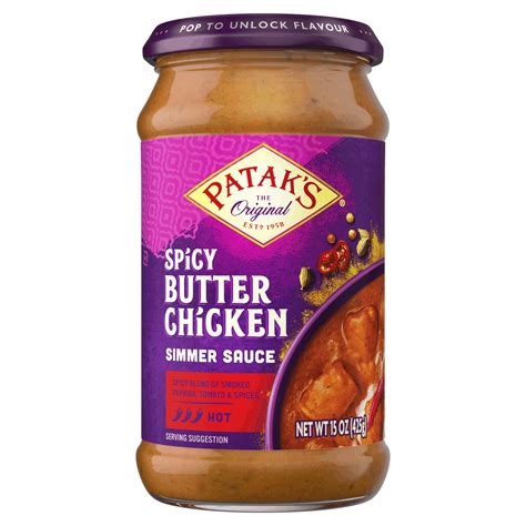 Spicy Butter Chicken Wings Pataks Usa