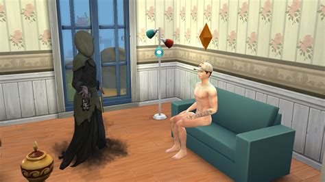 Ts4 God Of War Atreus X Grim Reaper Nipple Play Muscle Teen The