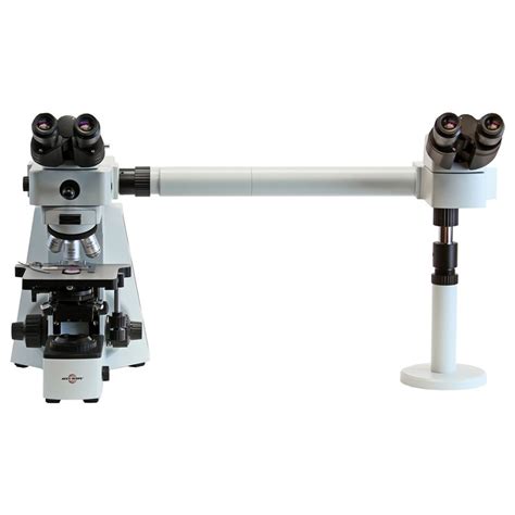 Accu Scope Exc 400 Trinocular Pathology Mohs Dual View Microscope Side By Side New York