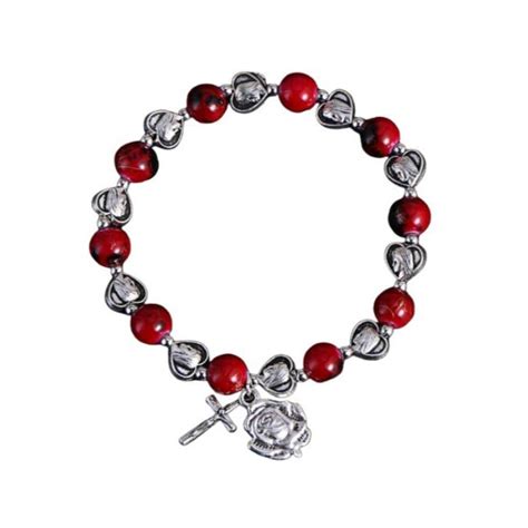 Bracelet Croix Rouge Bijoux Chr Tiens