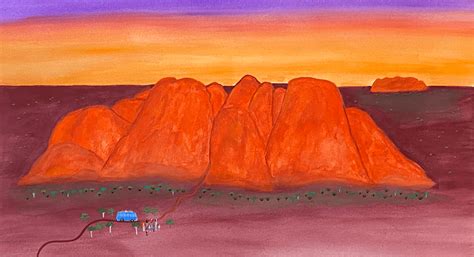 Uluru And Kata Tjuta Frané Lessac