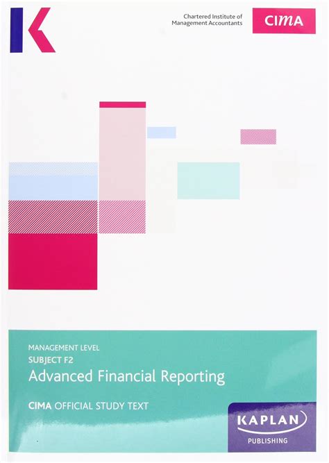 Buy Cima F Advanced Financial Reporting Study Text Book Online At