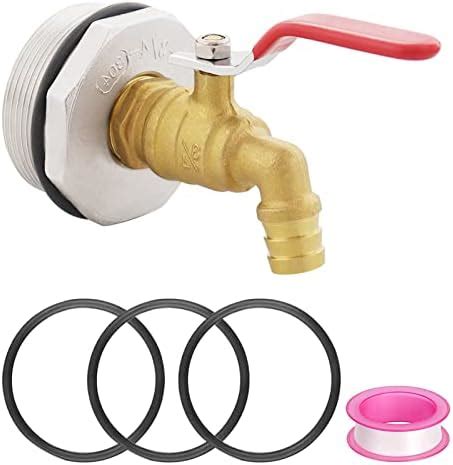 Amazon Qwork Drum Faucet Brass Barrel Faucet With Epdm Gasket