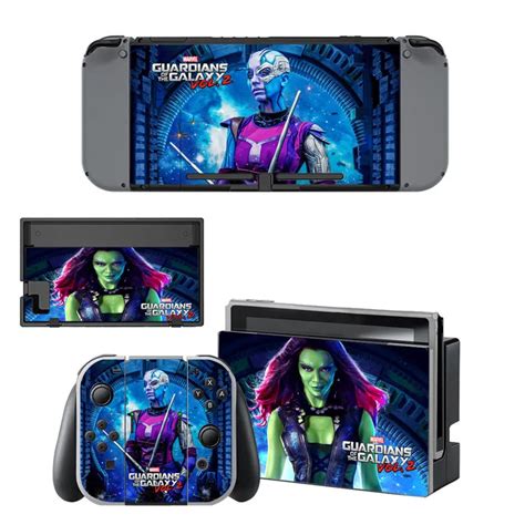 Guardians of the Galaxy Skin Sticker Decal For Nintendo Switch Console ...