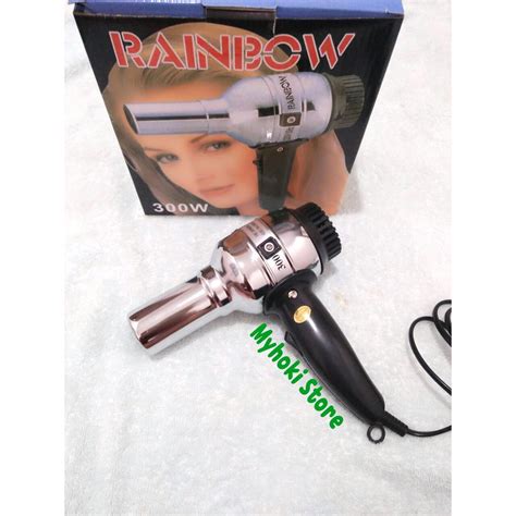 Jual Hair Dryer Pengering Rambut Rainbow 300 Watt Murah Hair Dryer Mini Rainbow Shopee Indonesia