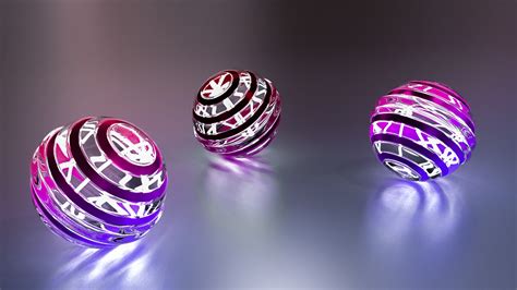 Glowing Balls 3 by AH-Kai on DeviantArt