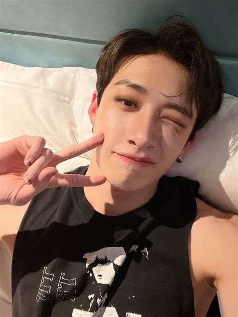 Pin By Carley Okay On Bang Chan Hot Korean Guys Bangchan Skz Hot Bangs