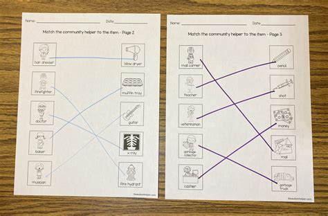 Free Community Helpers Worksheet Free Download Free Community Helpers