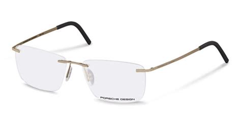 Porsche Design P8321 C Eyeglasses In Gold Smartbuyglasses Usa