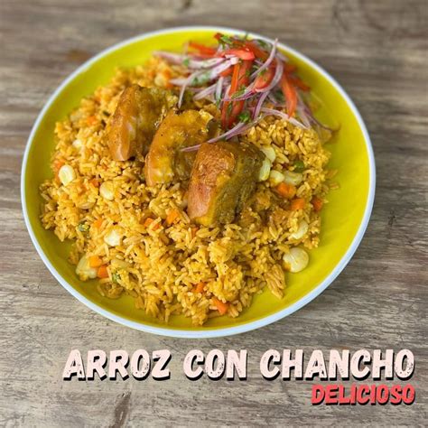 Arroz Con Chancho Arroz Con Chancho Cocinaperuana Comidaperuana