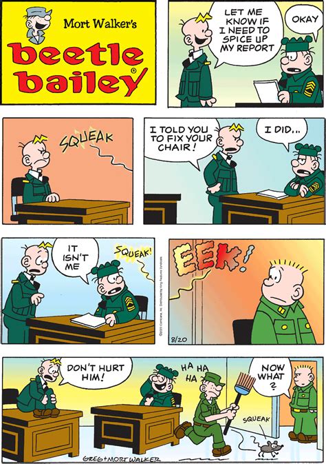 Beetle Bailey Comic Strip 2023 08 20 Comics Kingdom