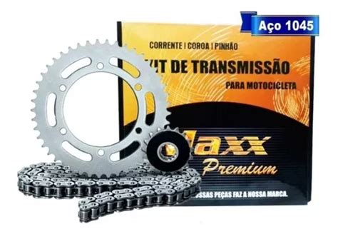 Kit Relação Transmissão Yamaha Xtz 125 Maxx Parcelamento sem juros