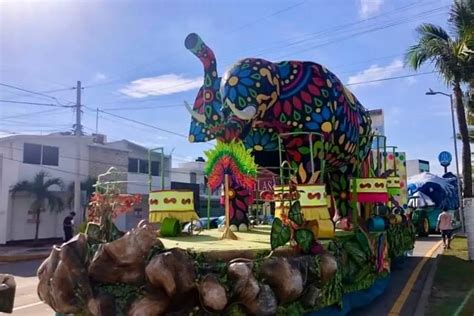 Llegan Los Carros Alegóricos Del Carnaval A Boca Del Río Donde Iniciará