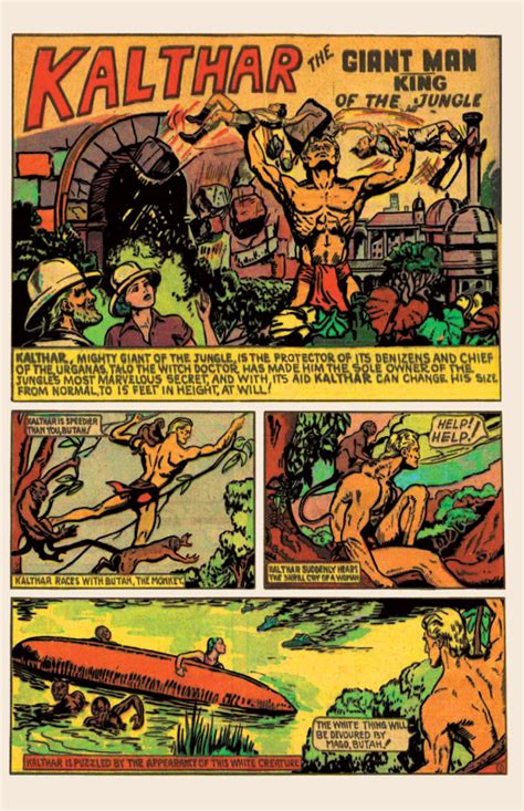 Kalthar Giant Man King Of The Jungle Page 13 The Enchanted Dagger