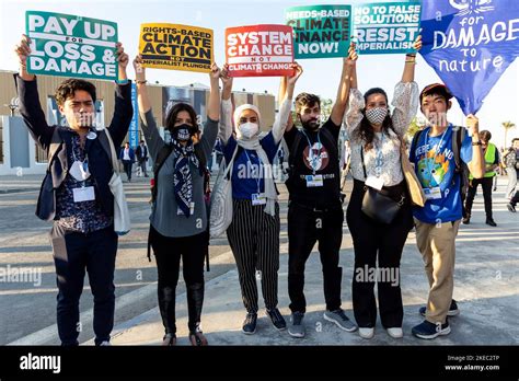 Sharm El Sheikh Gypten November Aktivisten Protestieren