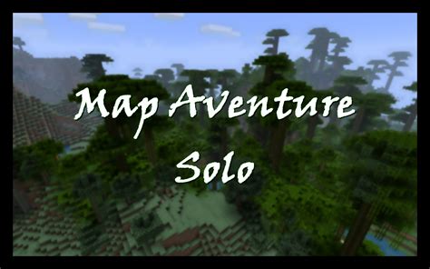 Map Aventure Solo Minecraft Aventure