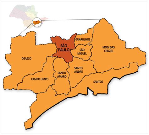 Regi Es E Dioceses Metropolitana De S O Paulo