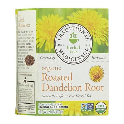 Traditional Medicinals Organic Roasted Dandelion Root Tea Lazada