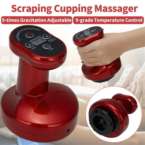 Lelinta Electric Scrapping Gua Sha Massager And Cupping Therapy Tool 6