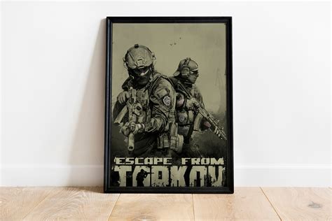 Escape From Tarkov Art Eft Poster Game Poster Digital Poster Home Decor