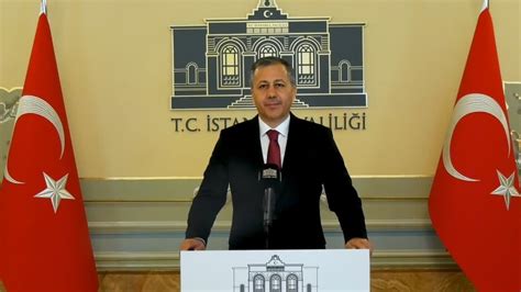 İstanbul Valisi Yerlikaya İl Pandemi Kurulu nun yarın toplanacağını