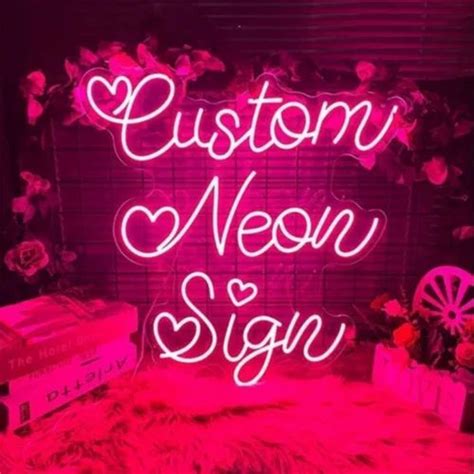 Blackbase Led Acrylic Neon Sign Board For Advertising At Rs 500sq