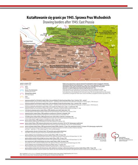 Mapa Tygodnia Kszta Towanie Si Powojennych Granic Polski Sprawa Prus