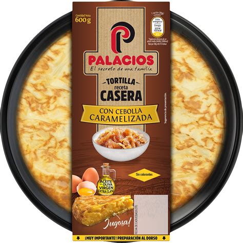 Comprar Tortilla De Patata Casera Con Cebolla Caramelizada Y Aove