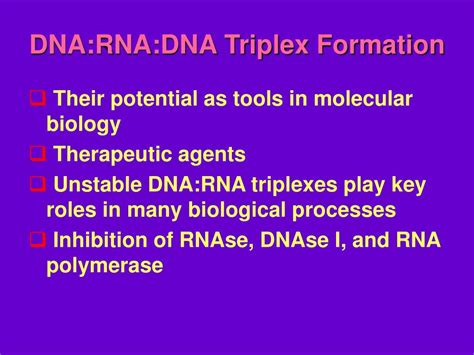 Ppt Triplex Forming Oligonucleotides Tfo Powerpoint Presentation