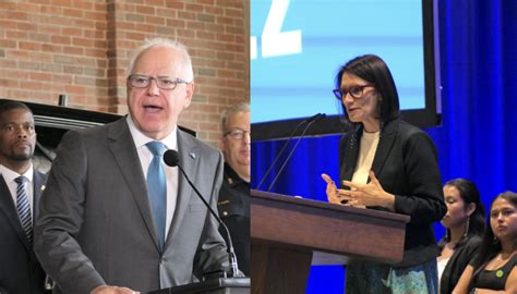 Tension Between Gov Tim Walz And Lt Gov Peggy Flanagan Spills Into