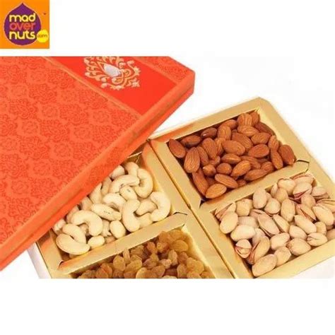 Wedding Gift Dry Fruits Box at Rs 400/box | Filled Dry Fruit Gift Box in Mumbai | ID: 21382613112